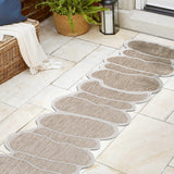 Dity Modern Rustic Abstract Indoor/Outdoor Area Rug