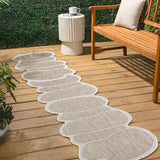 Dity Modern Rustic Abstract Indoor/Outdoor Area Rug