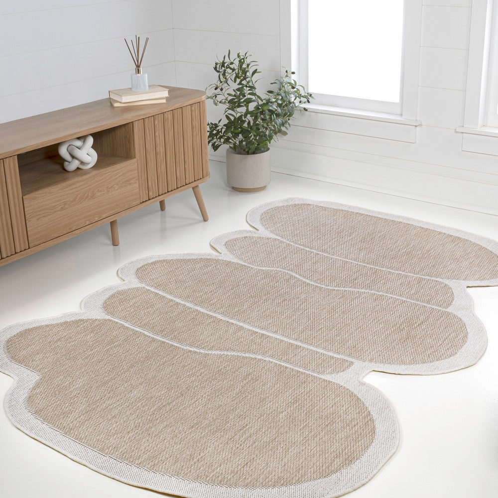 Dity Modern Rustic Abstract Indoor/Outdoor Area Rug
