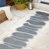 Dity Modern Rustic Abstract Indoor/Outdoor Area Rug