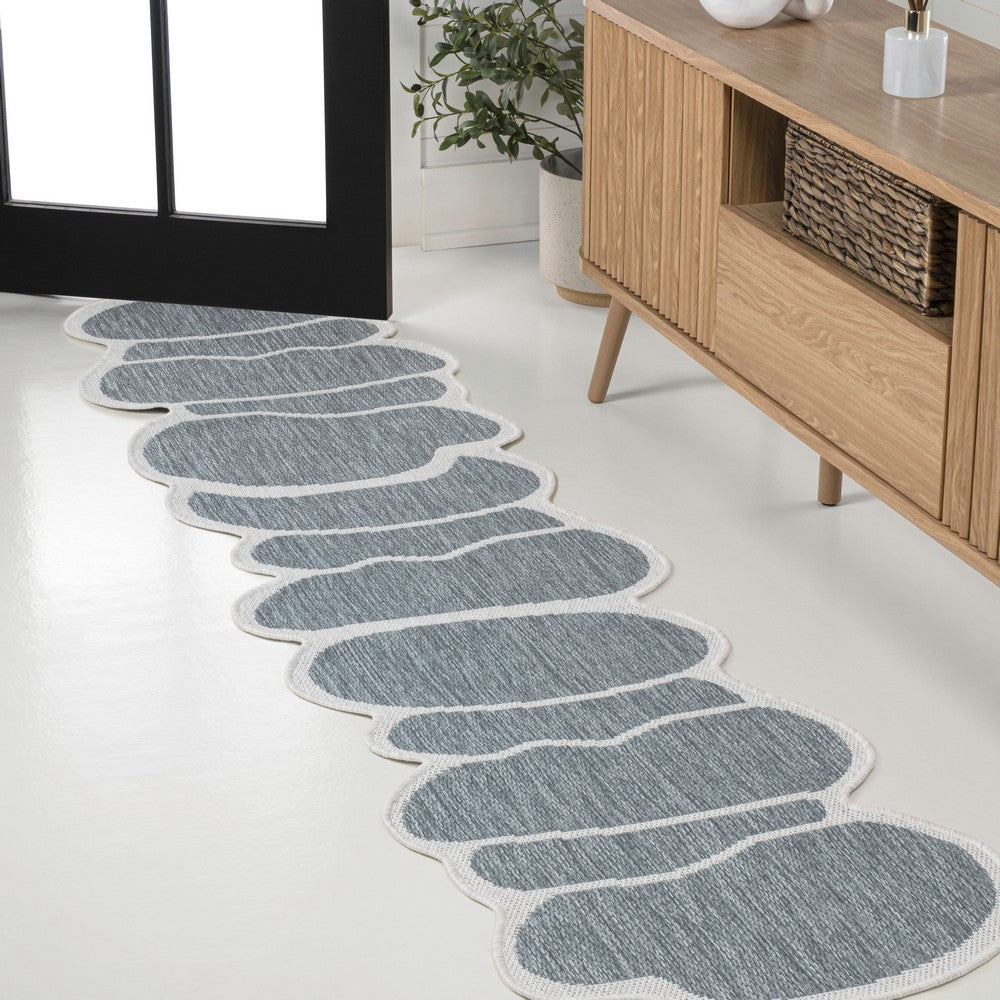 Dity Modern Rustic Abstract Indoor/Outdoor Area Rug