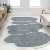 Dity Modern Rustic Abstract Indoor/Outdoor Area Rug