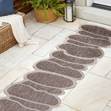 Dity Modern Rustic Abstract Indoor/Outdoor Area Rug