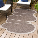 Dity Modern Rustic Abstract Indoor/Outdoor Area Rug