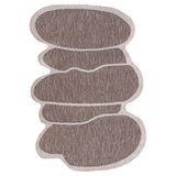 Dity Modern Rustic Abstract Indoor/Outdoor Area Rug