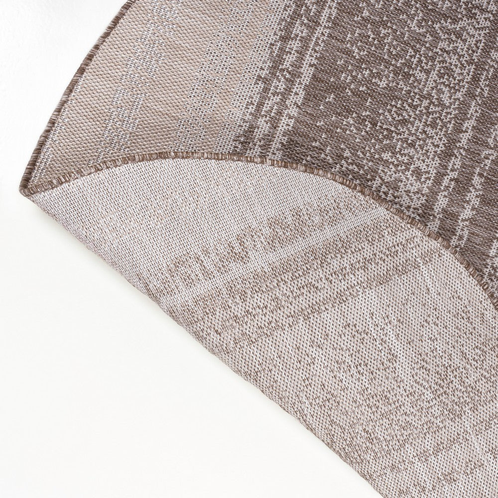 Dhiren Modern Rustic Organic Curve Indoor/Outdoor Area Rug