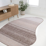 Dhiren Modern Rustic Organic Curve Indoor/Outdoor Area Rug
