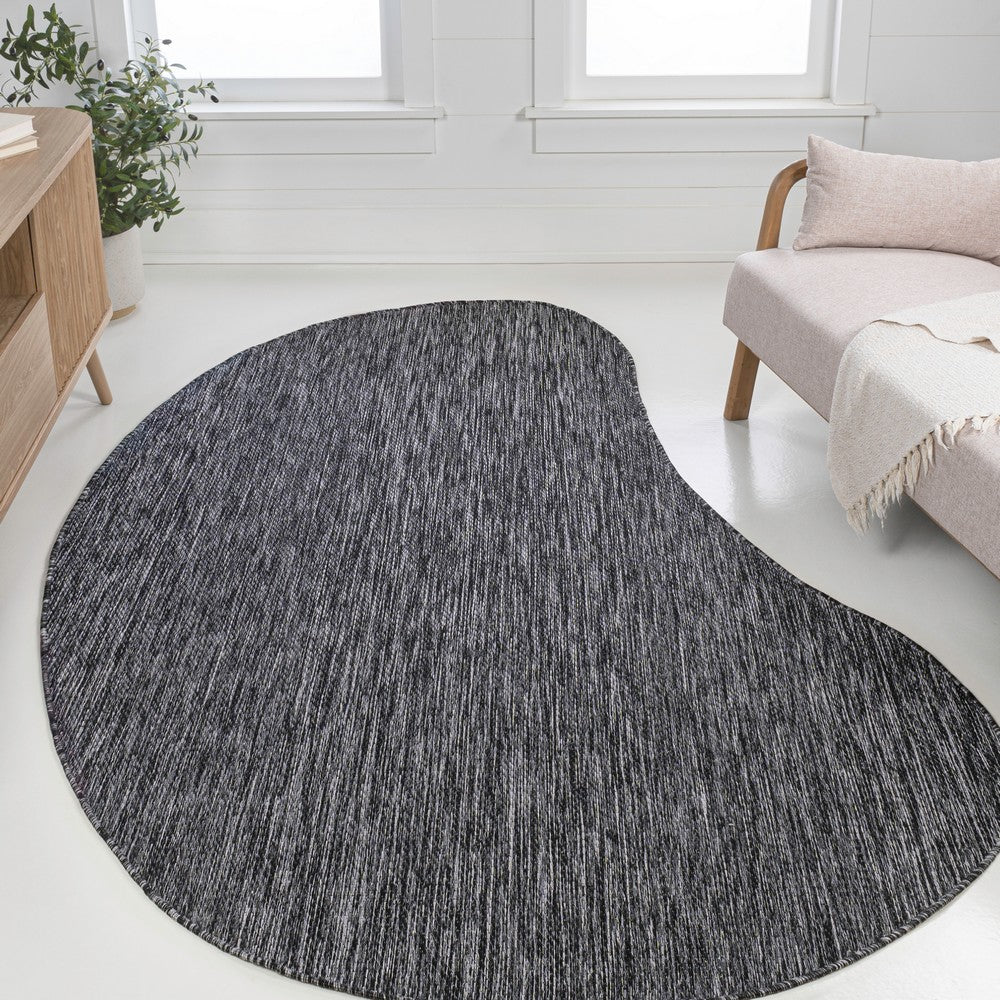 Dhiren Modern Rustic Organic Curve Indoor/Outdoor Area Rug