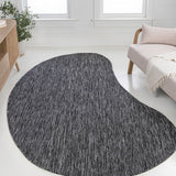 Dhiren Modern Rustic Organic Curve Indoor/Outdoor Area Rug