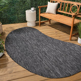 Dhiren Modern Rustic Organic Curve Indoor/Outdoor Area Rug