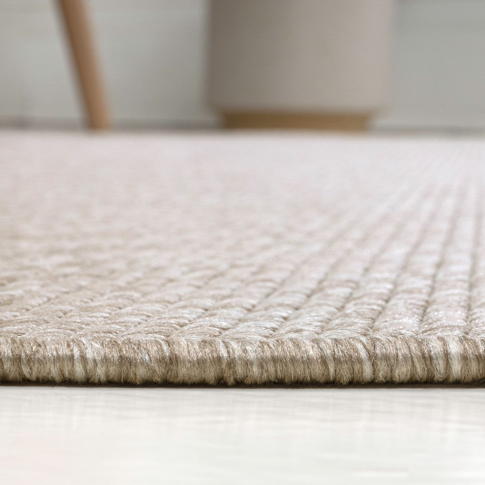 Dhiren Modern Rustic Organic Curve Indoor/Outdoor Area Rug