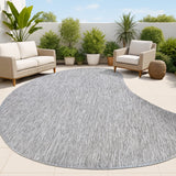Dhiren Modern Rustic Organic Curve Indoor/Outdoor Area Rug