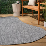 Dhiren Modern Rustic Organic Curve Indoor/Outdoor Area Rug