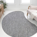 Dhiren Modern Rustic Organic Curve Indoor/Outdoor Area Rug