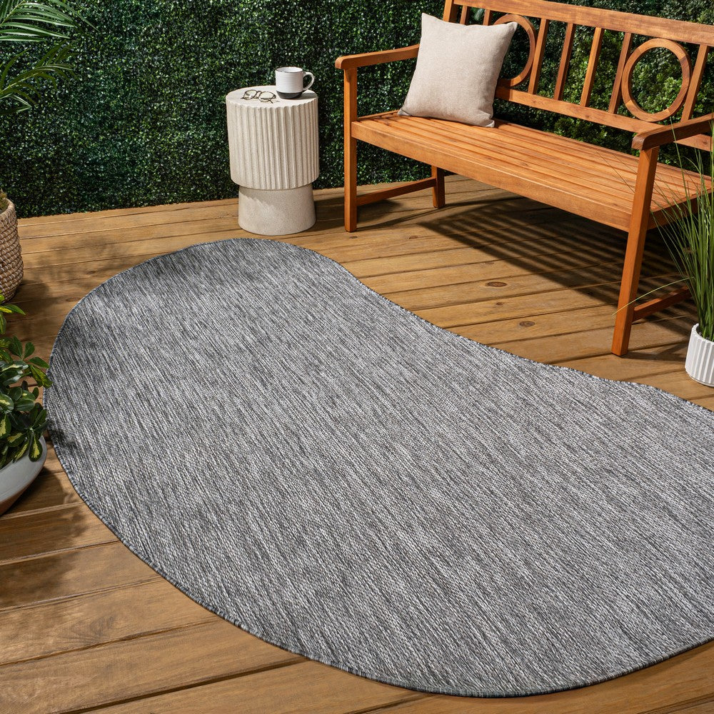 Dhiren Modern Rustic Organic Curve Indoor/Outdoor Area Rug