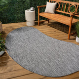 Dhiren Modern Rustic Organic Curve Indoor/Outdoor Area Rug