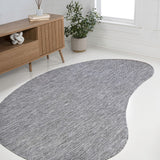 Dhiren Modern Rustic Organic Curve Indoor/Outdoor Area Rug