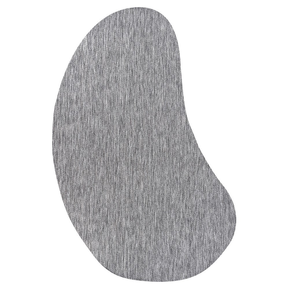 Dhiren Modern Rustic Organic Curve Indoor/Outdoor Area Rug