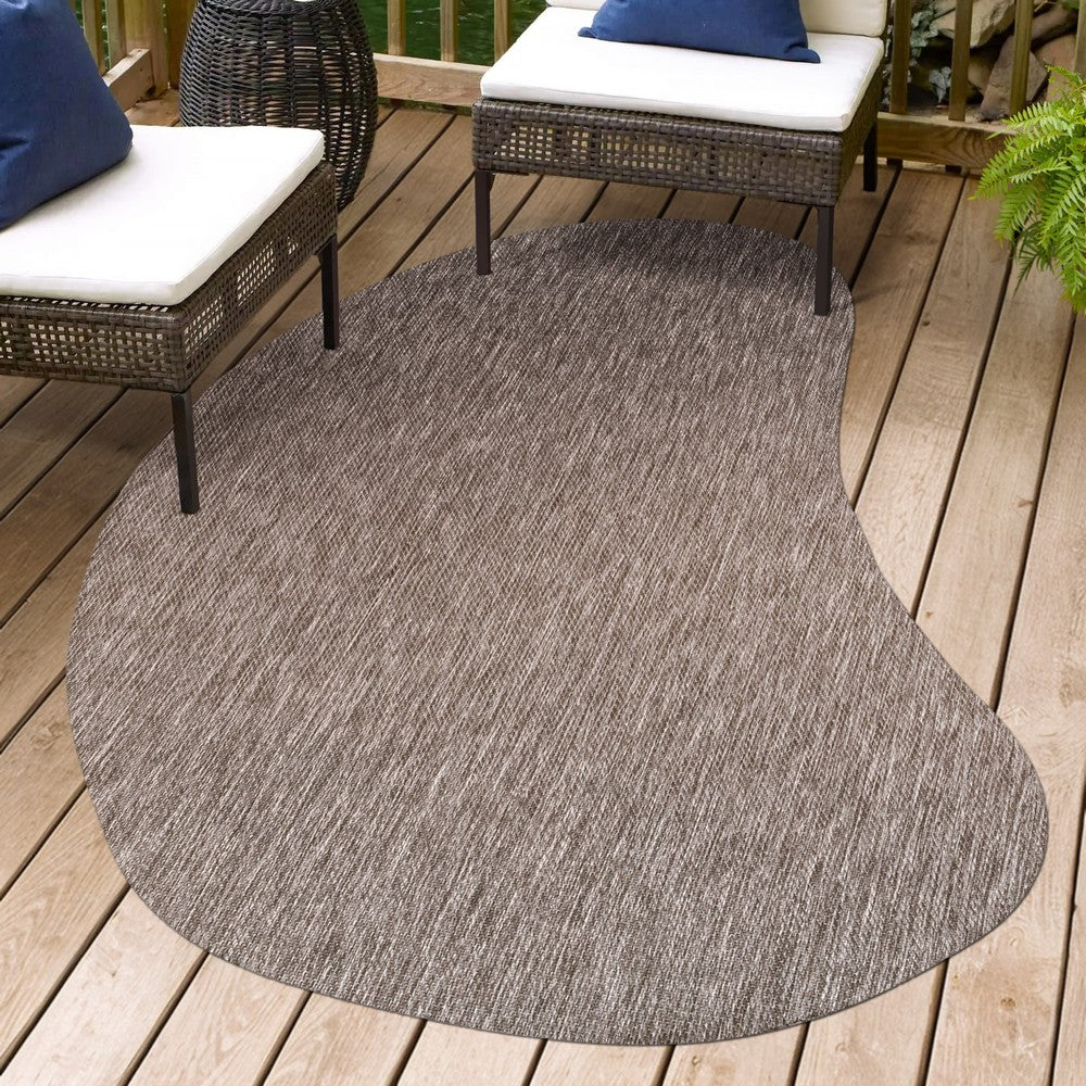 Dhiren Modern Rustic Organic Curve Indoor/Outdoor Area Rug