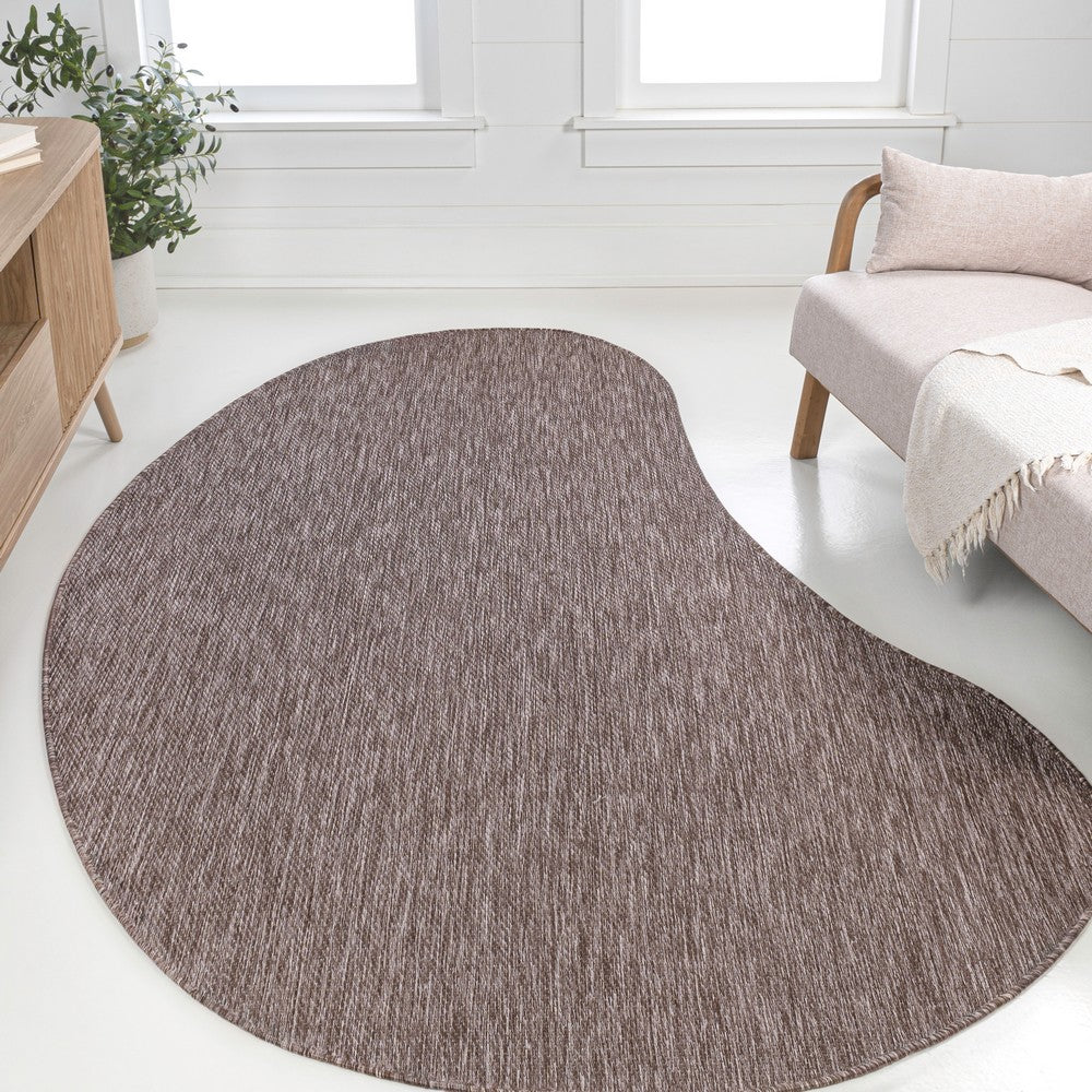 Dhiren Modern Rustic Organic Curve Indoor/Outdoor Area Rug