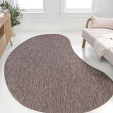 Dhiren Modern Rustic Organic Curve Indoor/Outdoor Area Rug