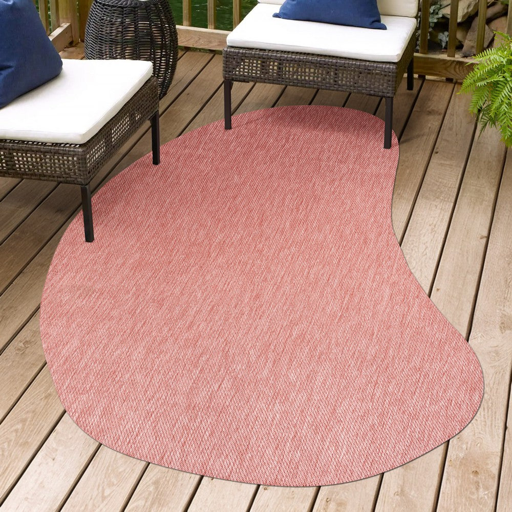 Dhiren Modern Rustic Organic Curve Indoor/Outdoor Area Rug