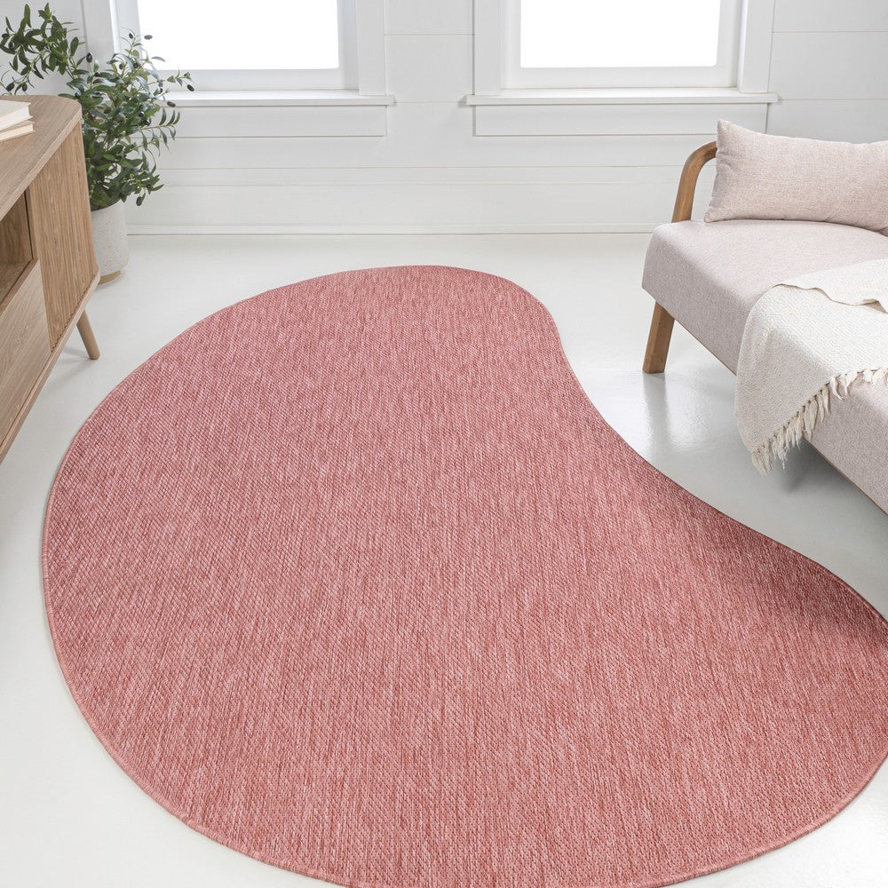Dhiren Modern Rustic Organic Curve Indoor/Outdoor Area Rug