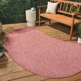 Dhiren Modern Rustic Organic Curve Indoor/Outdoor Area Rug
