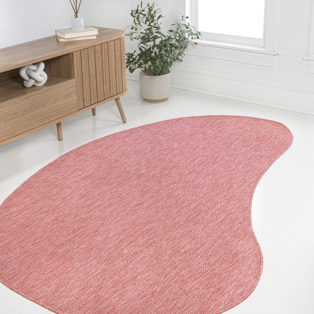 Dhiren Modern Rustic Organic Curve Indoor/Outdoor Area Rug