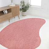 Dhiren Modern Rustic Organic Curve Indoor/Outdoor Area Rug