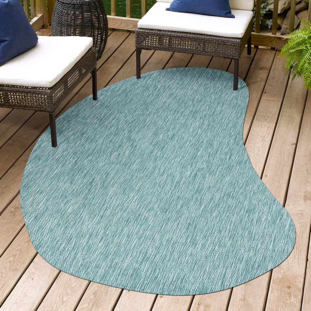 Dhiren Modern Rustic Organic Curve Indoor/Outdoor Area Rug