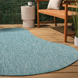 Dhiren Modern Rustic Organic Curve Indoor/Outdoor Area Rug