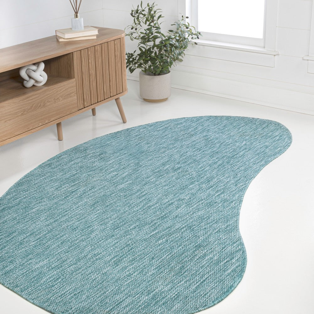 Dhiren Modern Rustic Organic Curve Indoor/Outdoor Area Rug