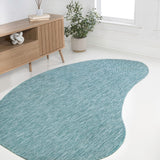Dhiren Modern Rustic Organic Curve Indoor/Outdoor Area Rug