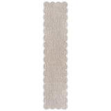 Raj Classic Cottage Two-tone Scalloped Indoor/Outdoor Area Rug