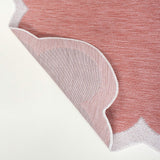 Raj Classic Cottage Two-tone Scalloped Indoor/Outdoor Area Rug