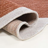 Raj Classic Cottage Two-tone Scalloped Indoor/Outdoor Area Rug
