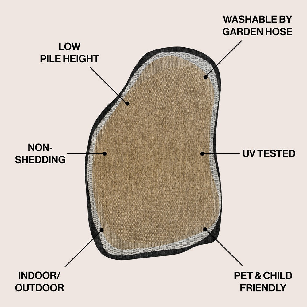 Aurora Modern Rustic Abstract Indoor/Outdoor Area Rug
