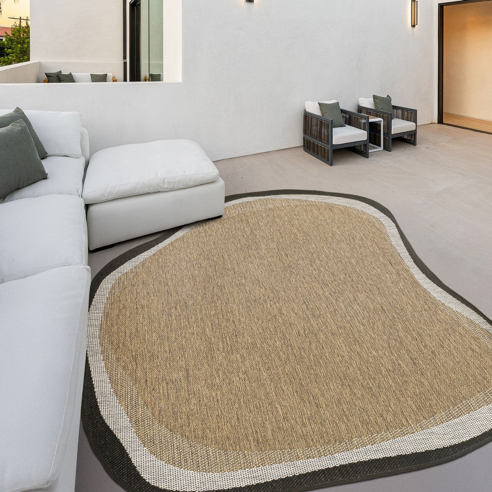 Aurora Modern Rustic Abstract Indoor/Outdoor Area Rug
