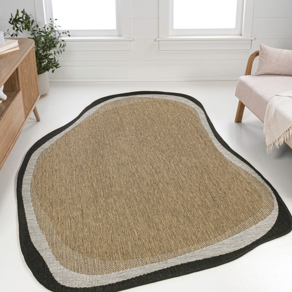 Aurora Modern Rustic Abstract Indoor/Outdoor Area Rug