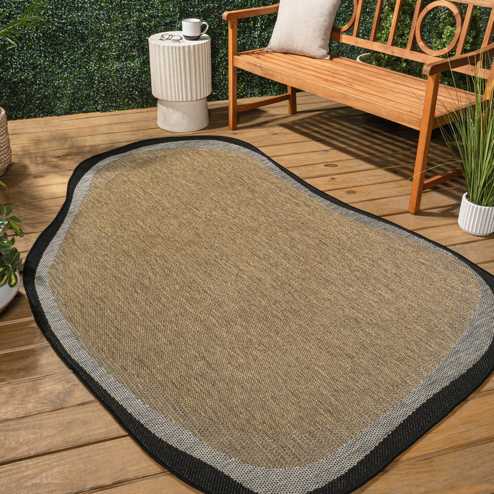 Aurora Modern Rustic Abstract Indoor/Outdoor Area Rug