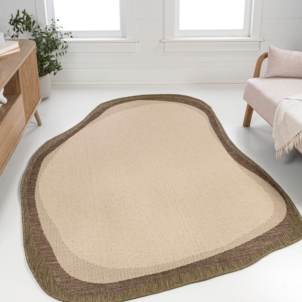 Aurora Modern Rustic Abstract Indoor/Outdoor Area Rug