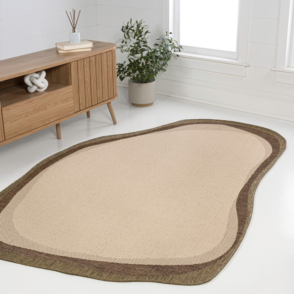 Aurora Modern Rustic Abstract Indoor/Outdoor Area Rug
