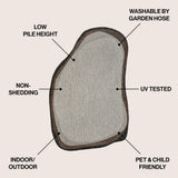 Aurora Modern Rustic Abstract Indoor/Outdoor Area Rug