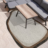 Aurora Modern Rustic Abstract Indoor/Outdoor Area Rug