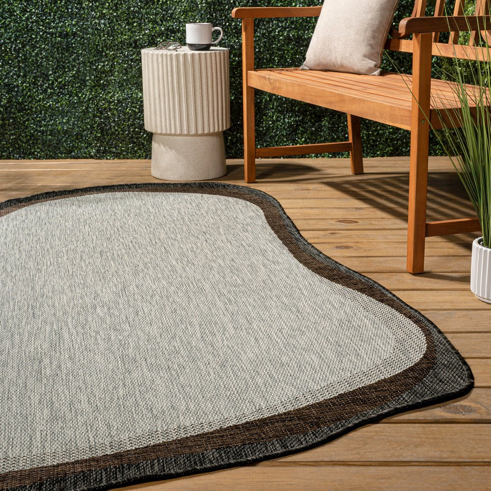 Aurora Modern Rustic Abstract Indoor/Outdoor Area Rug
