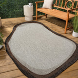 Aurora Modern Rustic Abstract Indoor/Outdoor Area Rug