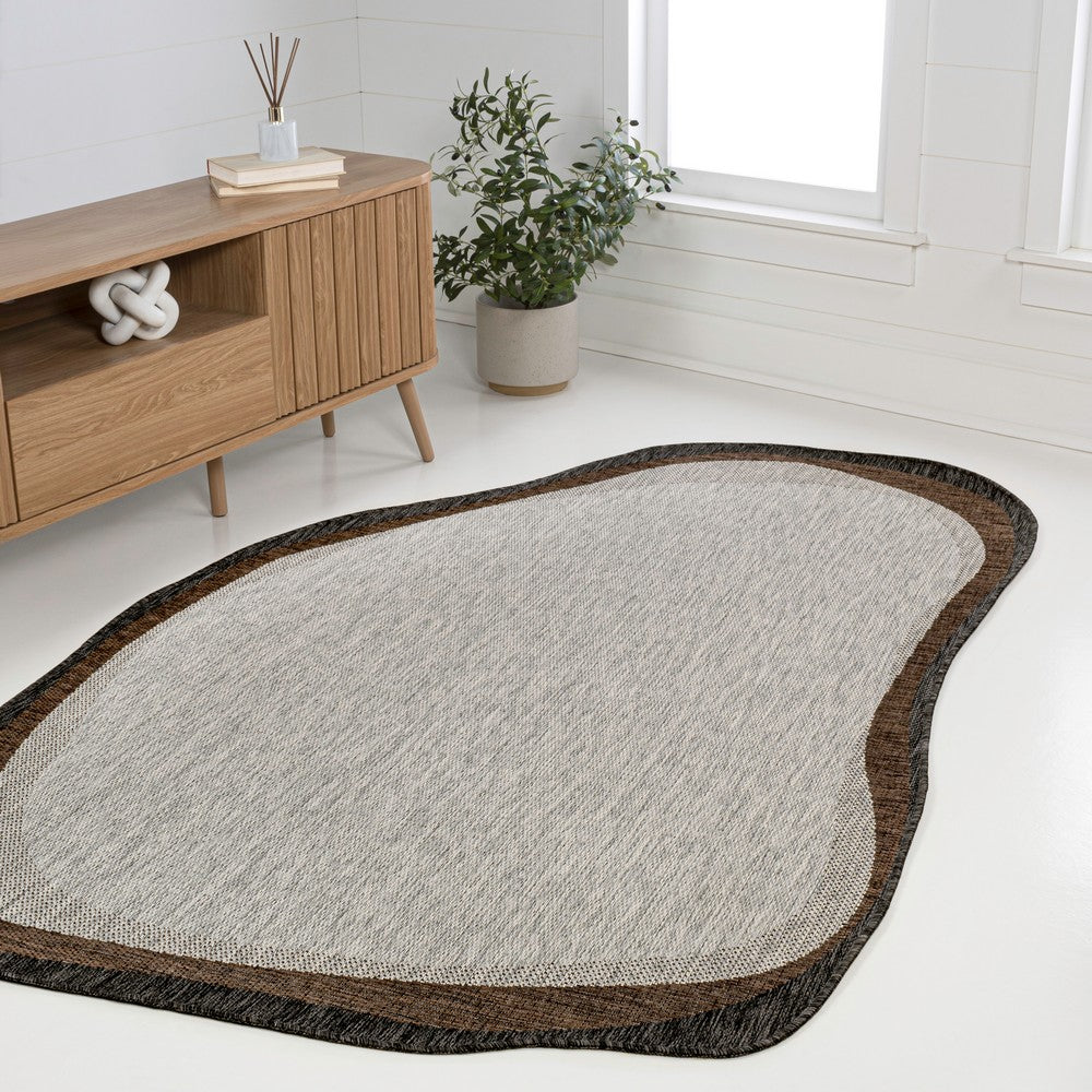 Aurora Modern Rustic Abstract Indoor/Outdoor Area Rug