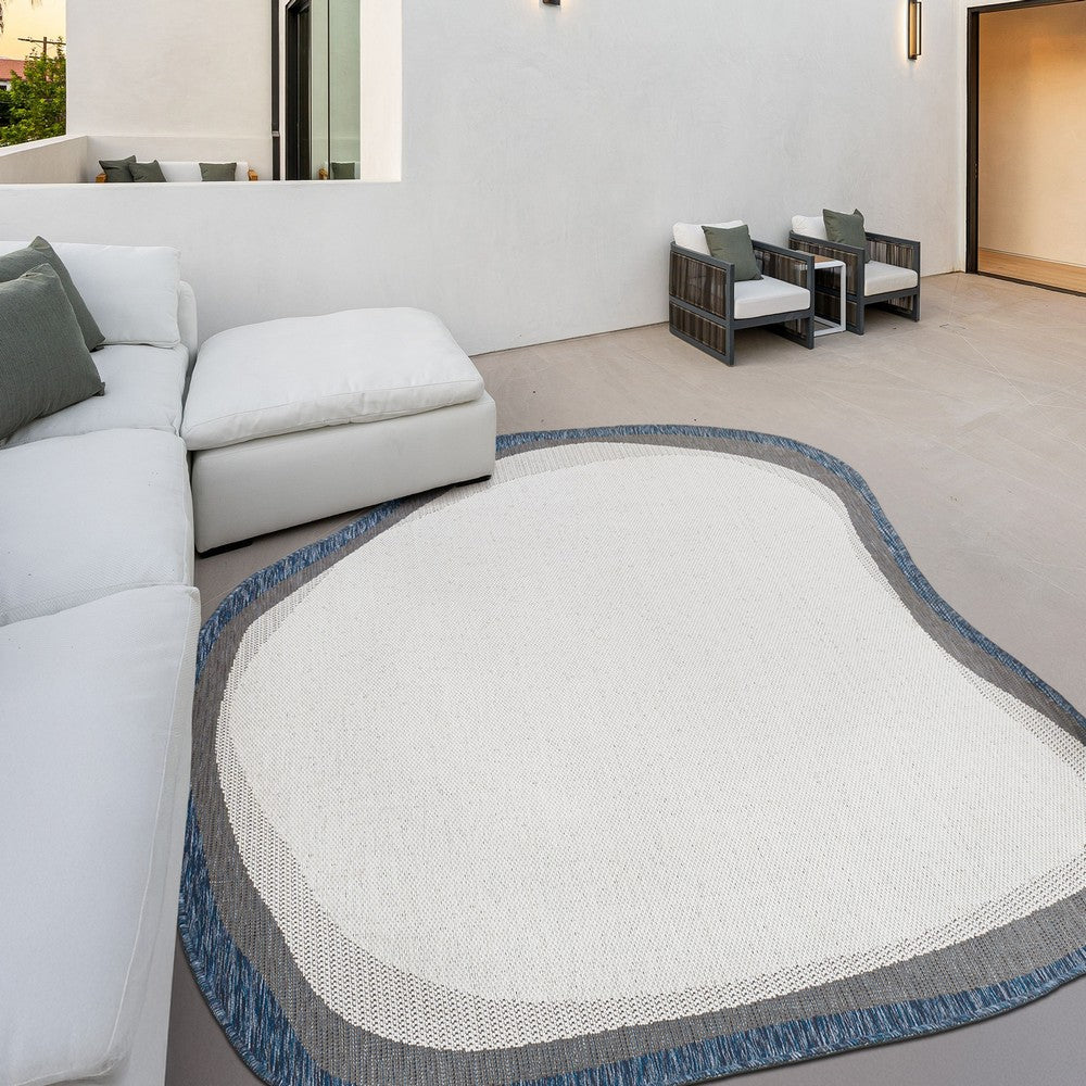 Aurora Modern Rustic Abstract Indoor/Outdoor Area Rug