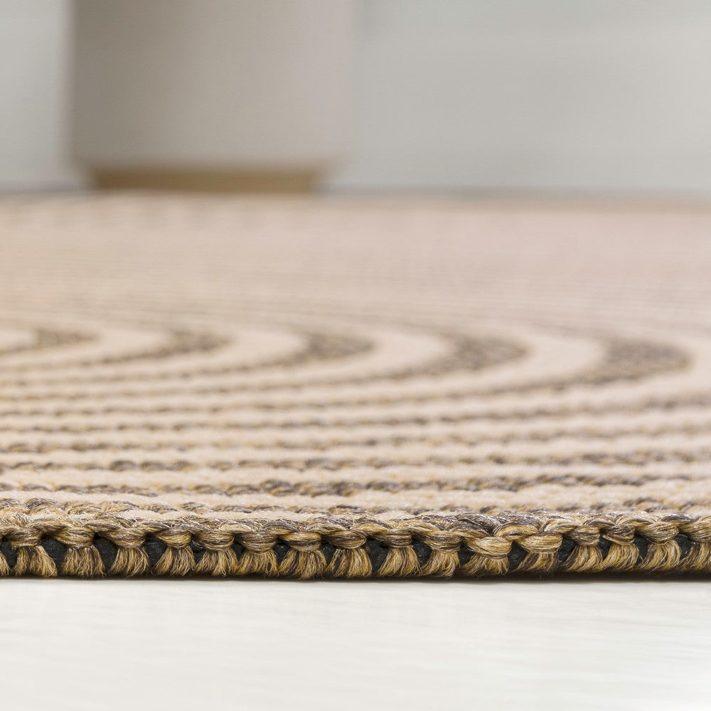 Fern Modern Geometric Arch Stripe Indoor/Outdoor Area Rug